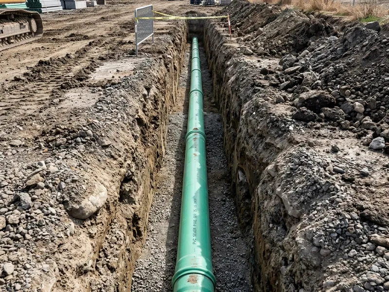 Sewer Line Repair Plumber in Hoffman, OK